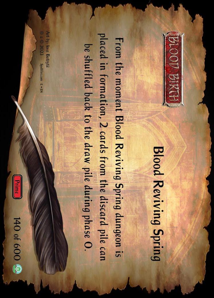 Level 3 Blood Reviving Spring