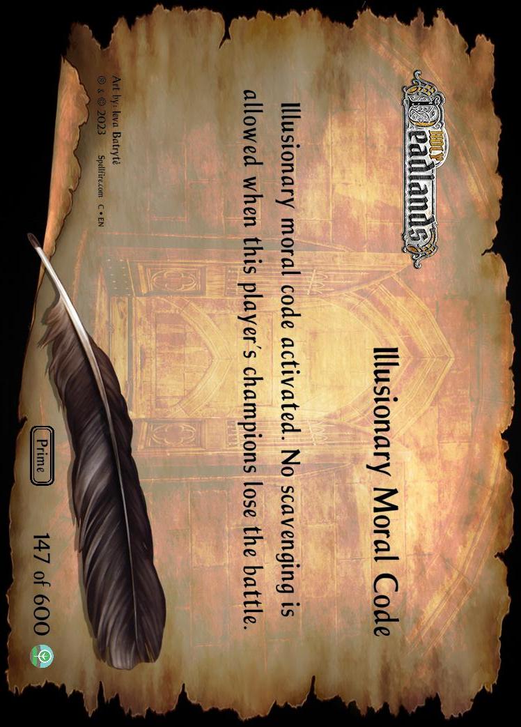 Illusionary Moral Code