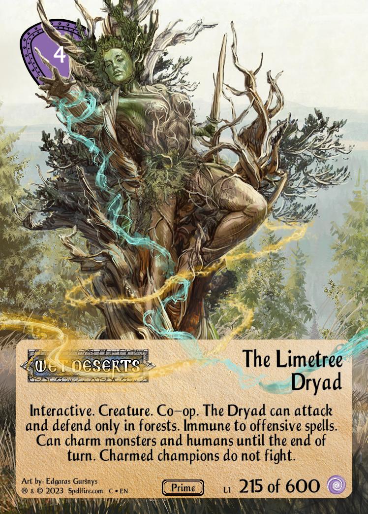 The Limetree Dryad