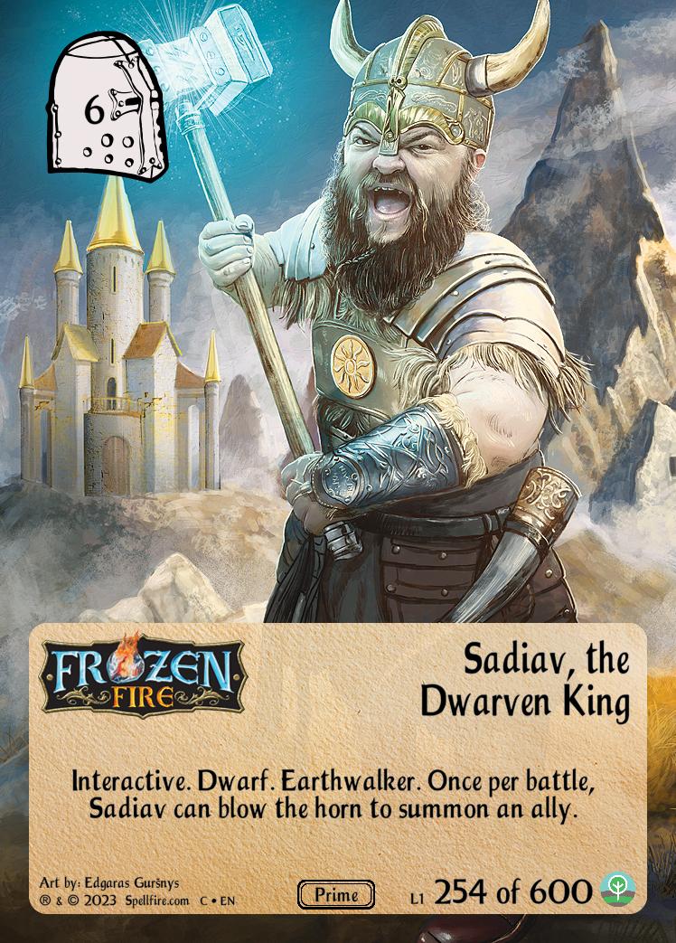 Sadiav, the Dwarven King