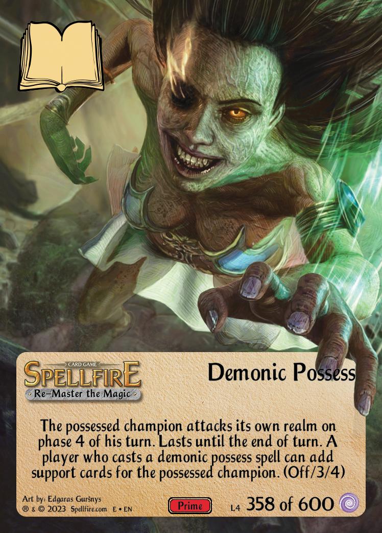 Level 4 Demonic Possess