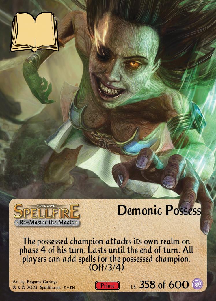 Level 5 Demonic Possess