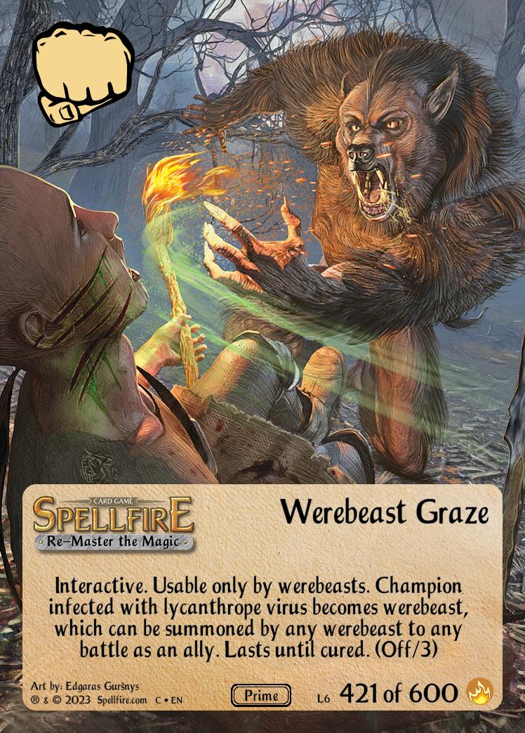 Level 6 Werebeast graze